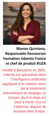 Marion Quintana Responsable des Ressources Humaines Inbenta France