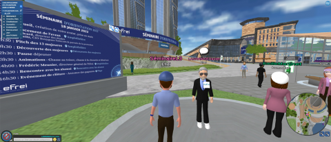 Innovation pédagogique : EFREI choisit le metaverse