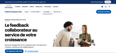 Workday Peakon Employee Voice s’appuie sur l’IA Illuminate™ pour accélérer la remontée de feedbacks  de collaborateurs plus exhaustifs