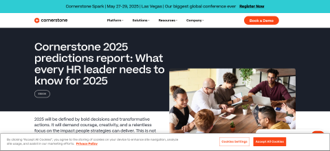 Cornerstone dévoile 5 prédictions majeures pour les RH en 2025