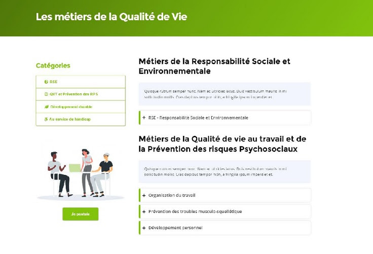 Les metiers de la QVT