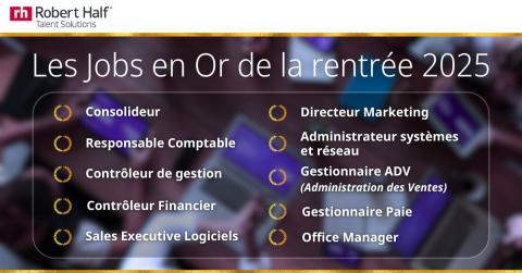 Jobs en Or 2025 : Les 10 métiers que les entreprises s’arrachent
